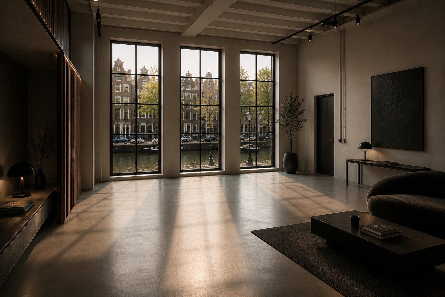 Refined minimal interior of DB Studio